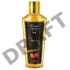 Сухое массажное масло 30мл, аромат Клубника