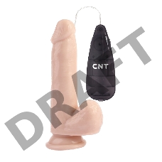 Вибратор CNT 7.4'' Stud Realistic Dildo CNT-180090F