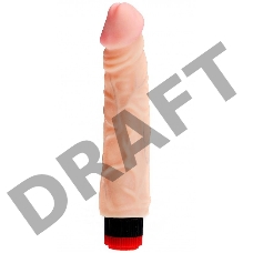 Рельефный вибромассажёр ART-Style №3 - 23 см.