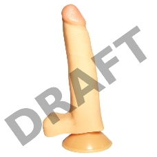 Фаллоимитатор реалистик №6 с присоской