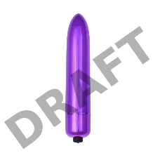 Фиолетовая вибропуля Mae - 9 см.