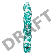 Волнообразный вибратор Squiggle Dick - 15,25 см.