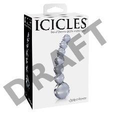 Стеклянный стимулятор Icicles No. 66 - Clear