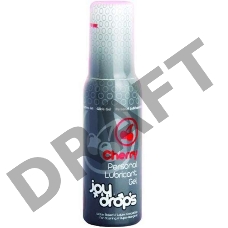 Смазка на водной основе со вкусом вишни JoyDrops Cherry - 100 мл.