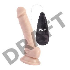 Вибратор CNT Super Realistic Vibrating Dildo CNT-180122F