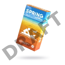 Презервативы Spring Contuor, классические, латекс, 17,5 см, 12 шт