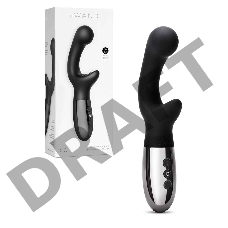 Элегантный вибромассажер с двумя моторами le WAND XO черный