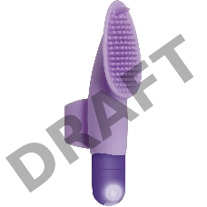 Evolved FINGERIFIC Вибропуля с силиконовой щеточкой для клиторальной стимуляции с креплением на палец