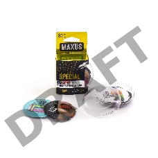 Презервативы точечно-ребристые MAXUS AIR Special №3 п/к