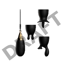 Evolved EGG-CITEMENT Виброяйцо с насадками и пультом ДУ