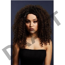 Парик Лиззо (Темно-каштановый, афро кудри) (Fever) (One Size)