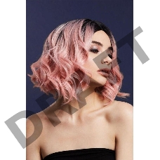 Парик Кортни кудри (розовый омбре) (Fever) (One Size)