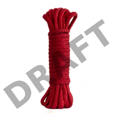 Красная веревка Bondage Collection Red - 3 м.