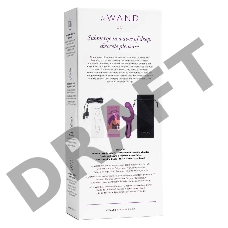 Элегантный вибромассажер с двумя моторами le WAND XO фиолетовый