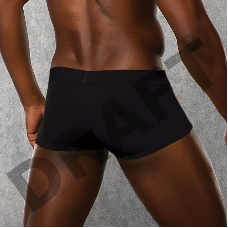 Черные боксеры DOREANSE укороченные полупрозрачные XL