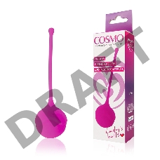 Розовый вагинальный шарик Cosmo