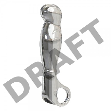 Массажер простаты NEXUS FORTIS серебряный