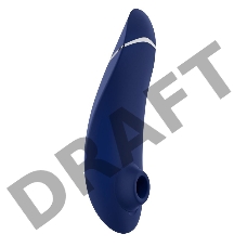 Синий клиторальный стимулятор Womanizer Premium 2