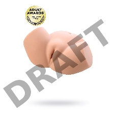 Мастурбатор реалистичный KOKOS Samanda, TPR, бежевый, 34 см