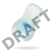 Мастурбатор реалистичный TOYFA Juicy Pussy Hot Crystal, TPE, 14,5 см