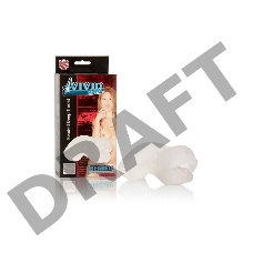 Vivid Raw® Beaded Deep Throat - Clear
