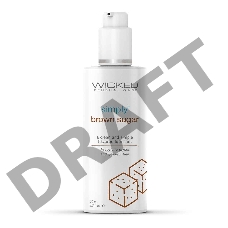 Гель-лубрикант со вкусом коричневого сахара Wicked Simply AQUA BROWN SUGAR 70 мл