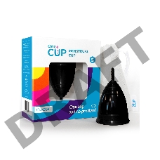 Черная менструальная чаша OneCUP Classic - размер S