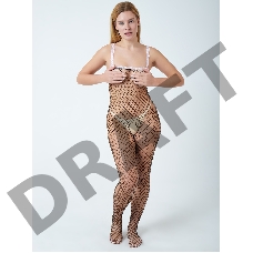 Сетчатый кэтсьюит на бретельках