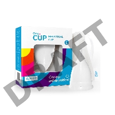 Белая менструальная чаша OneCUP Classic - размер L