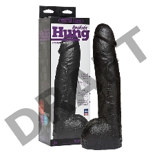 Насадка фаллоимитатор черная Hung Vac-U-Lock CodeBlack