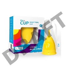 Желтая менструальная чаша OneCUP Classic - размер S