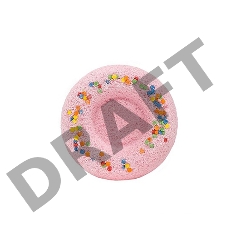 Бурлящий шар для ванн Имбирный пончик 60 г