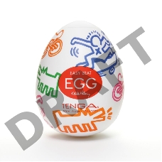 Мастурбатор-яйцо Keith Haring EGG STREET