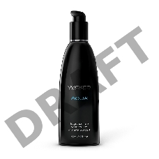 Легкий лубрикант с алоэ на водной основе Wicked AQUA - 250 мл.