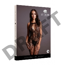 Пикантный боди-комбинезон Criss Cross Neck Bodystocking